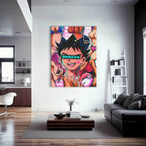 QR Pervy Boy NFT 10 Brock Edition  Wall Art