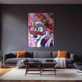 QR Pervy Boy NFT 08 Pepe Edition Wall Art