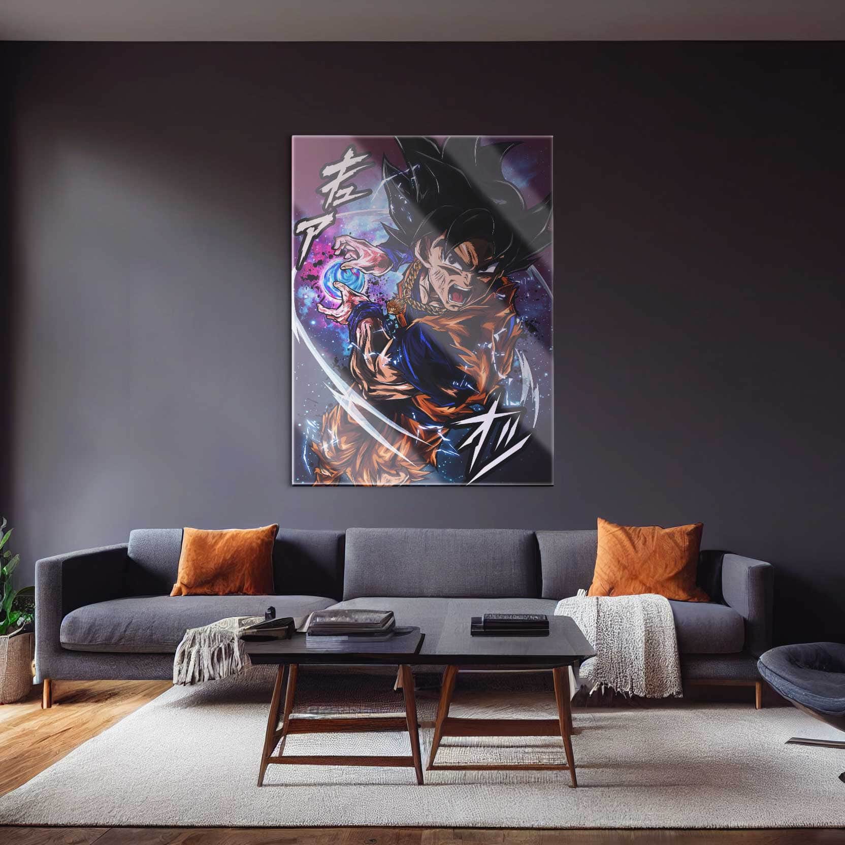 Ultra Instinct Goku Wall Art
