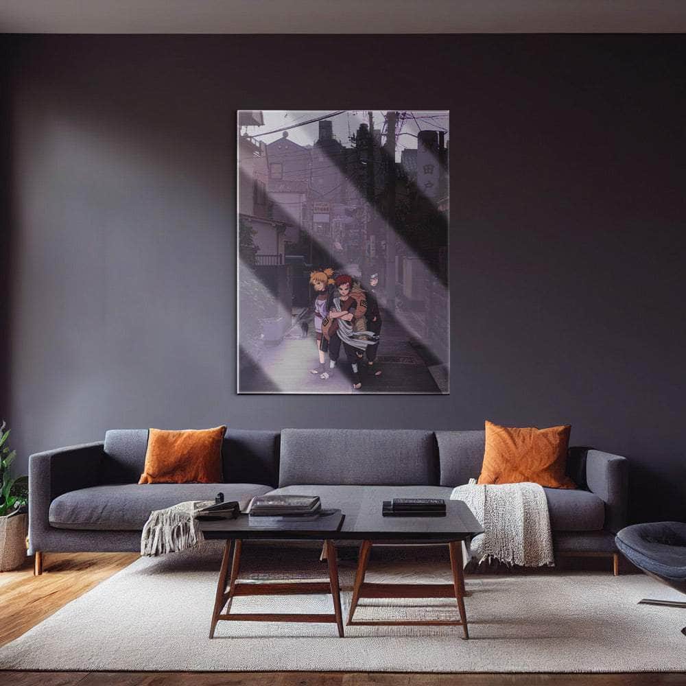 Three Sand Ninjas Wall Art