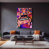 QR Pervy Boy NFT 01 Wall Art