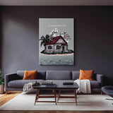 Trap House Warm Wall Art