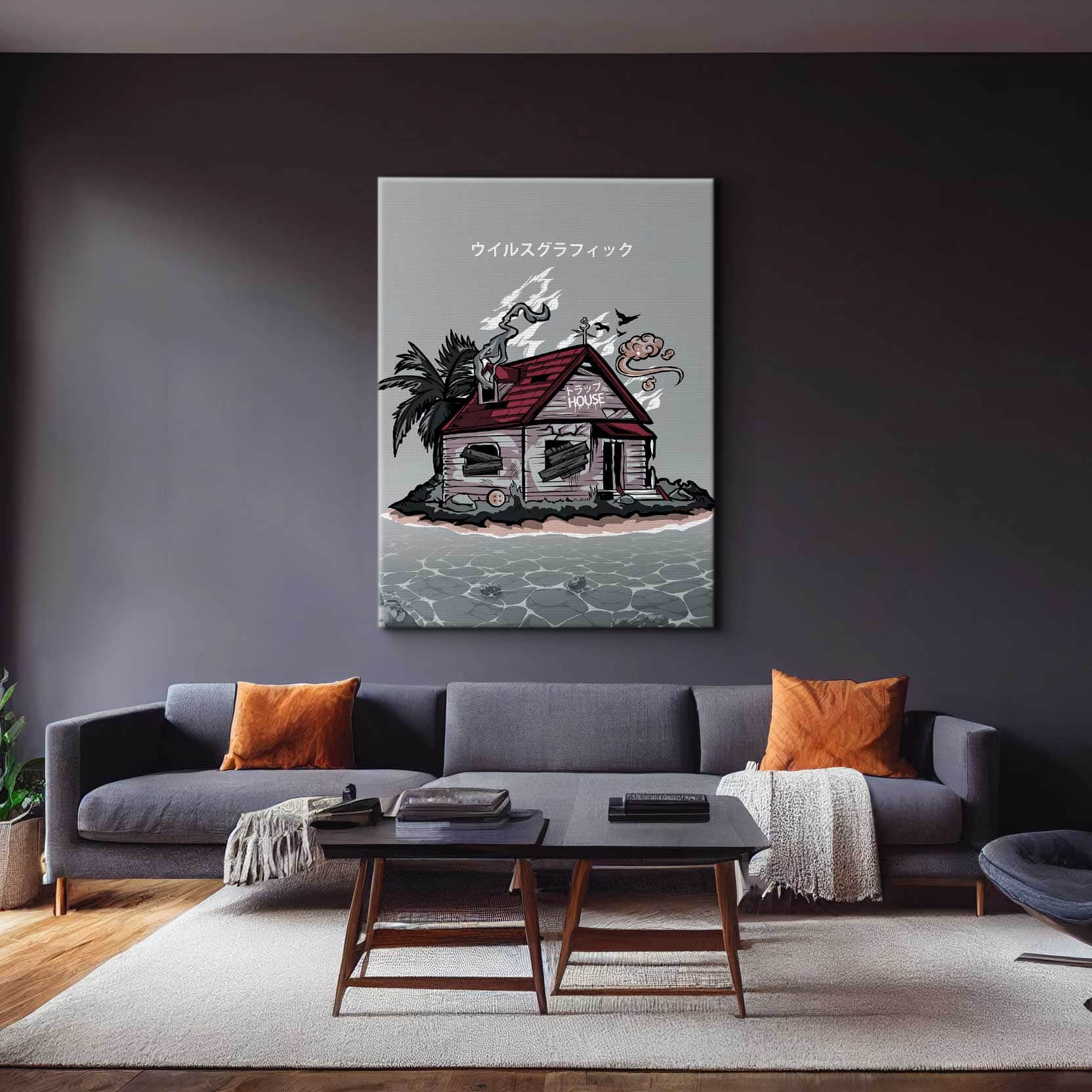 Trap House Warm Wall Art