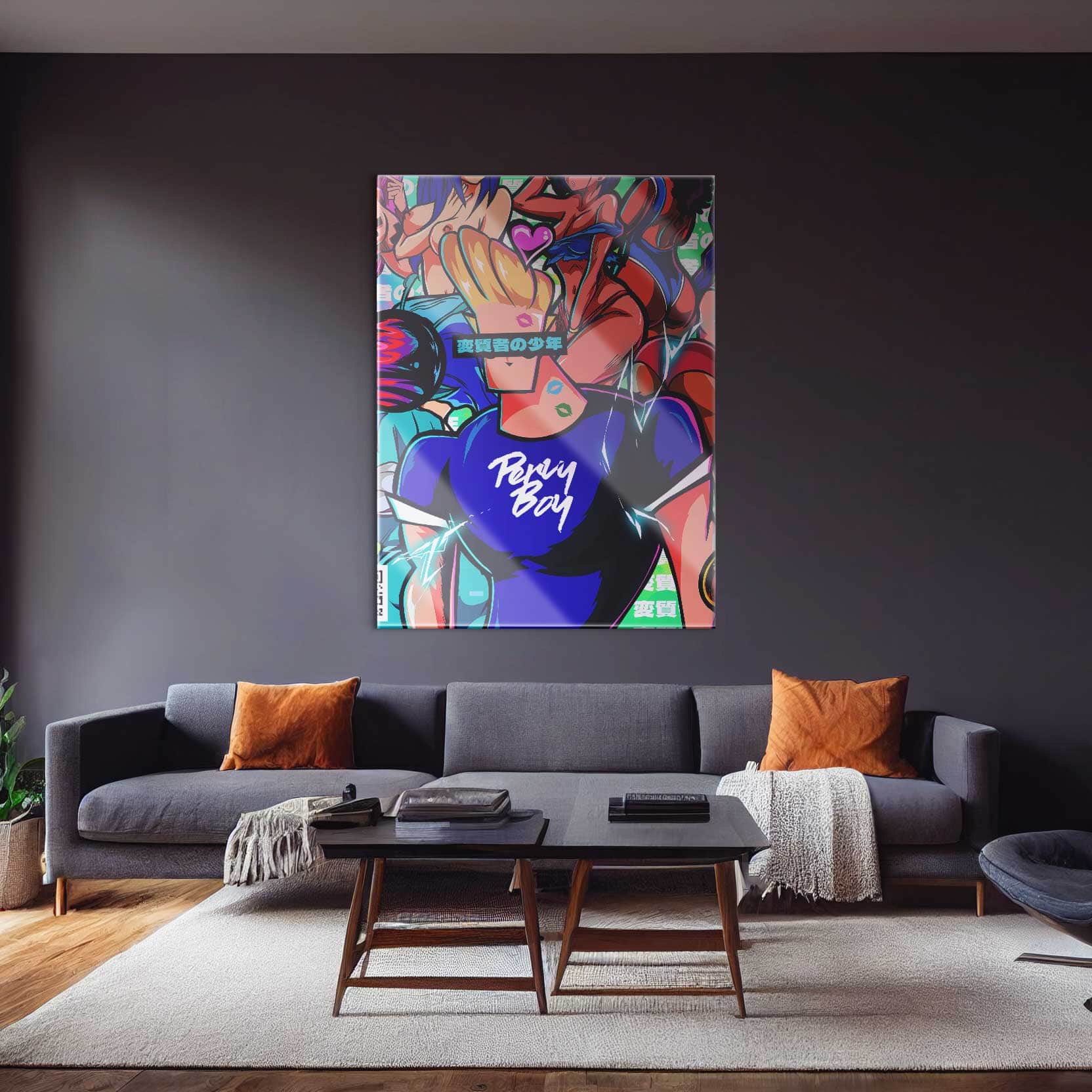 QR Pervy Boy NFT 17 Bravo Edition 3 Wall Art