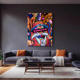 QR Pervy Boy NFT 03 Roshi Edition Wall Art