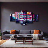 Cyberpunk Streets Wall Art