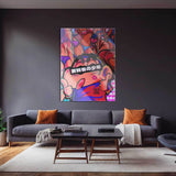 QR Pervy Boy NFT 01 Wall Art