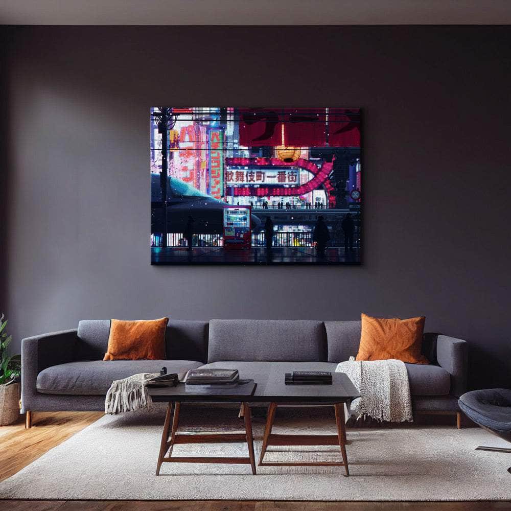 Cyberpunk Streets Wall Art