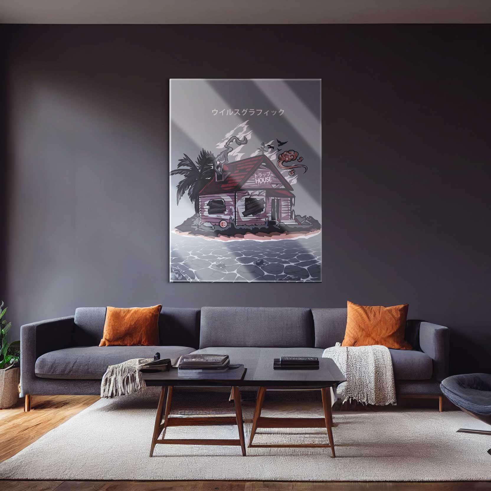 Trap House Warm Wall Art