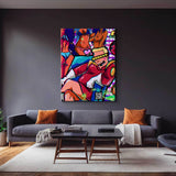 QR Pervy Boy NFT 11 Zapp Edition Wall Art