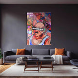 QR Pervy Boy NFT 26 Pervy Neighbor Edition Wall Art