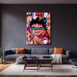 QR Pervy Boy NFT 10 Brock Edition  Wall Art