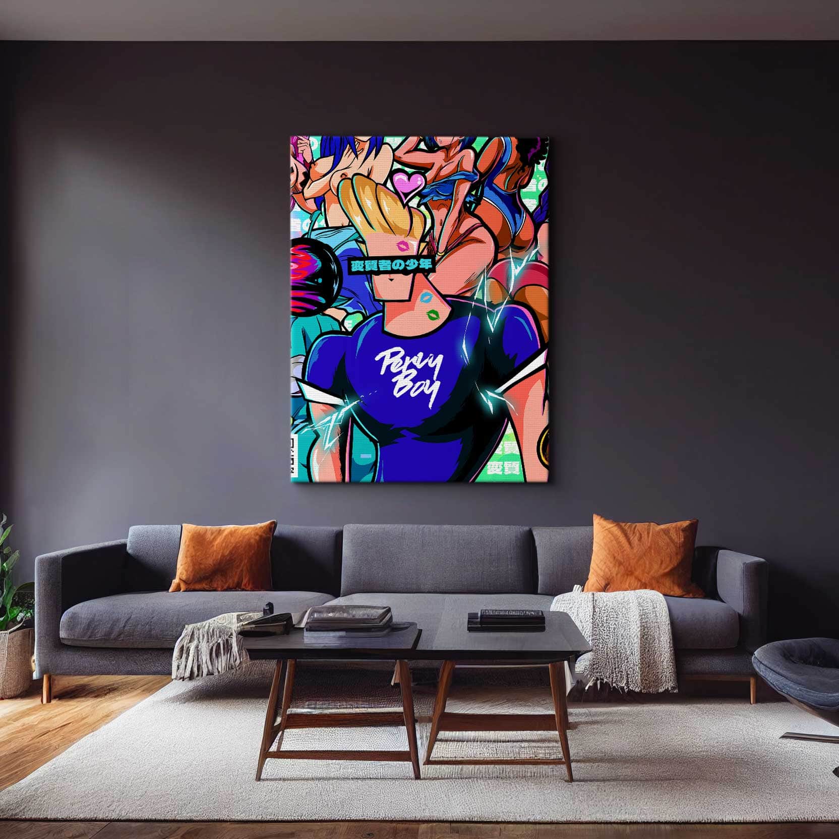 QR Pervy Boy NFT 17 Bravo Edition 3 Wall Art