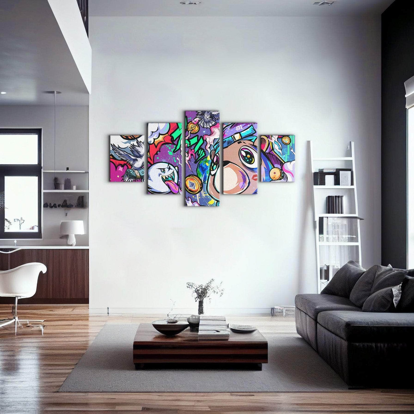 Crypto Bear West Wall Art