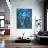Perfect Blue Wall Art