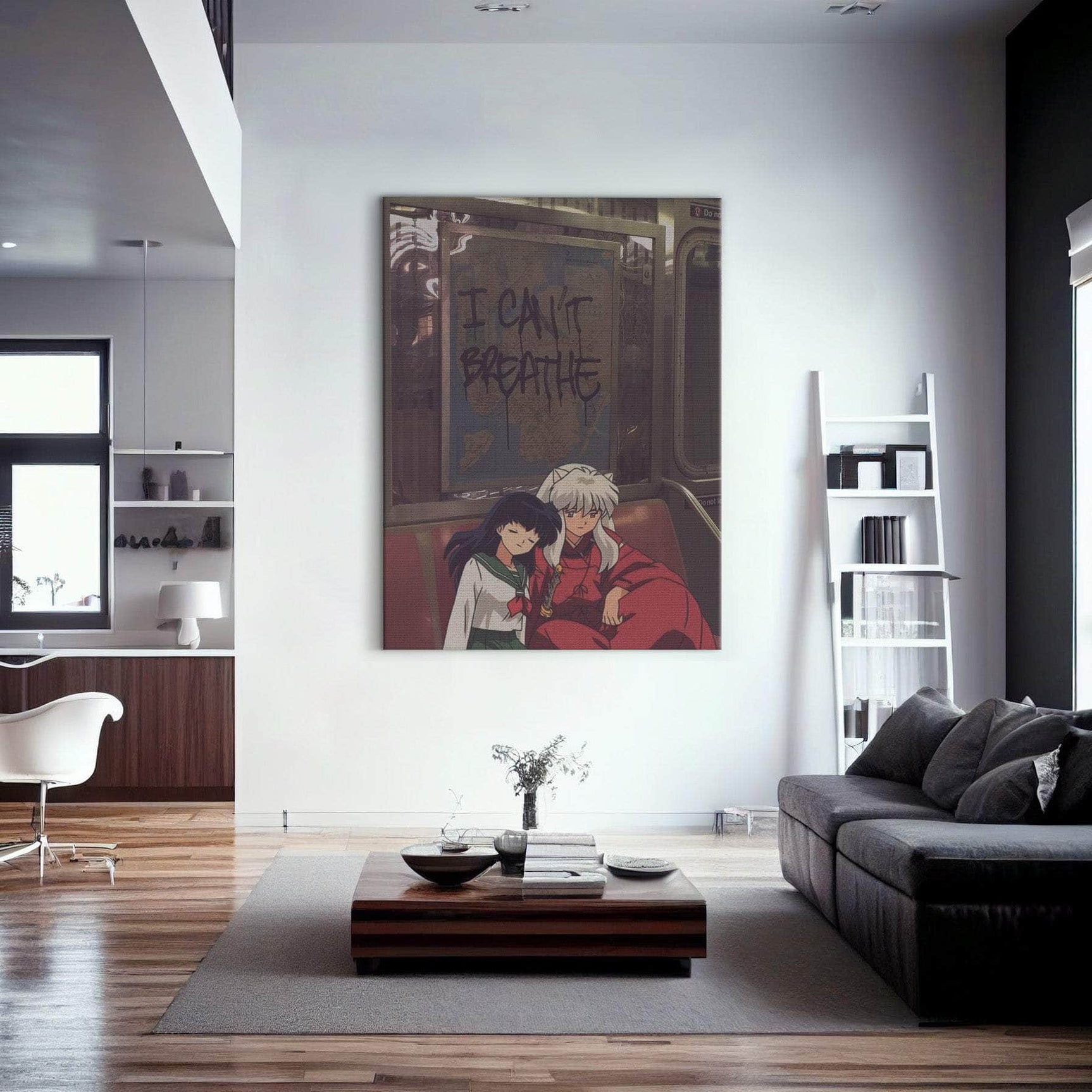 Inuyasha Subway Wall Art