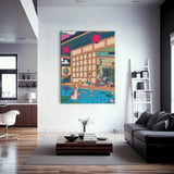 Water Resort Wall Art