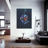 Cyberpunk Juusu Wall Art