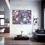 Crypto Bear West Wall Art