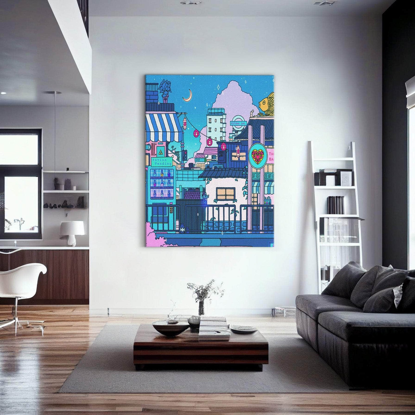 Chill City Wall Art
