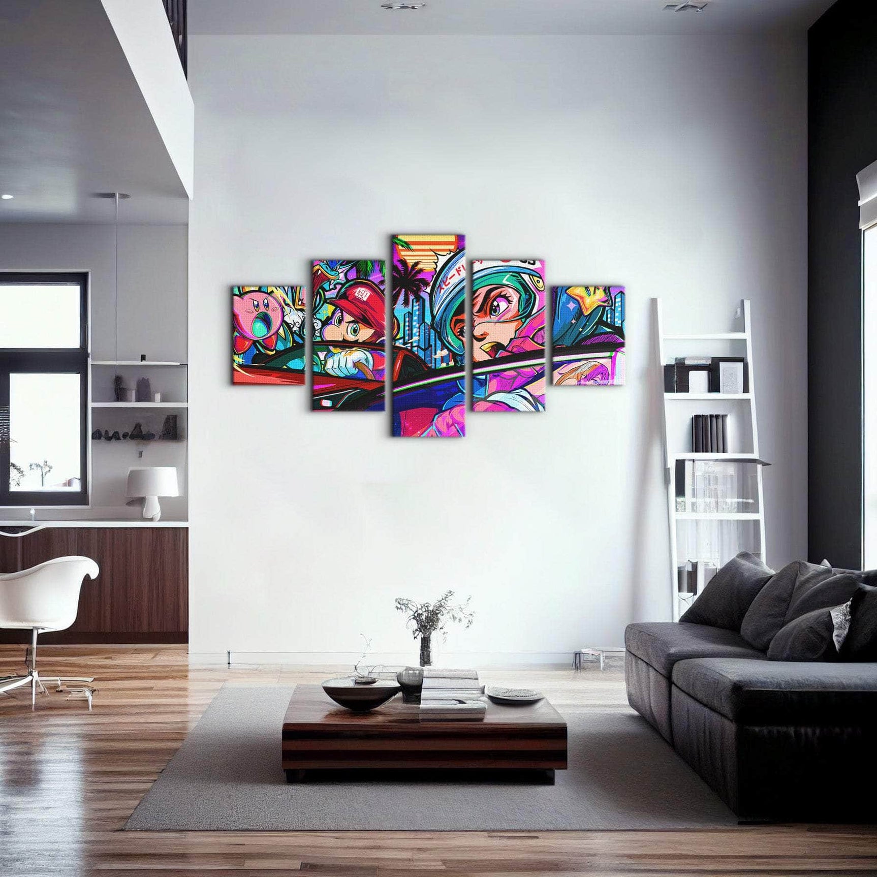 Super Miami Speed Race Wall Art