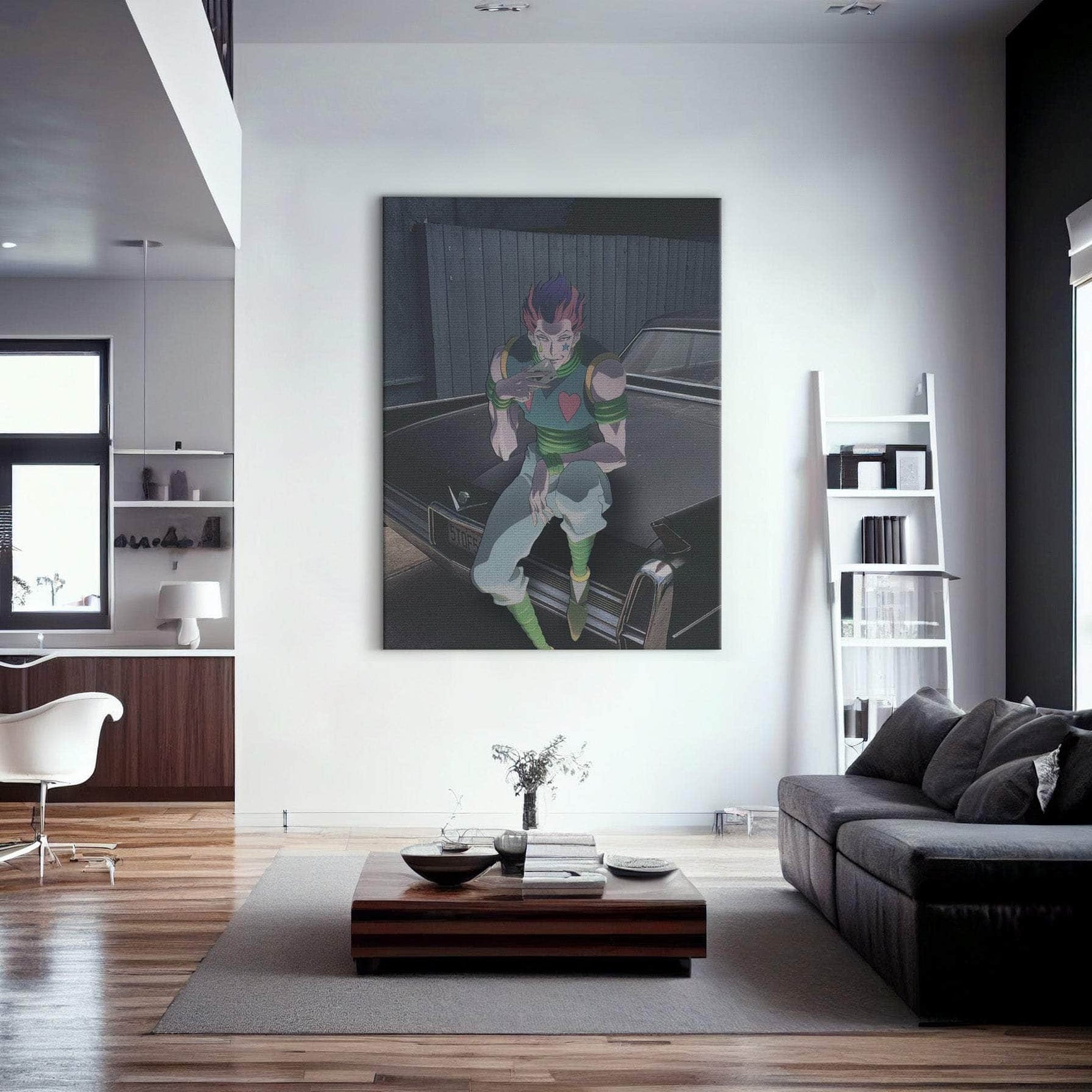 Dark Hisoka Wall Art