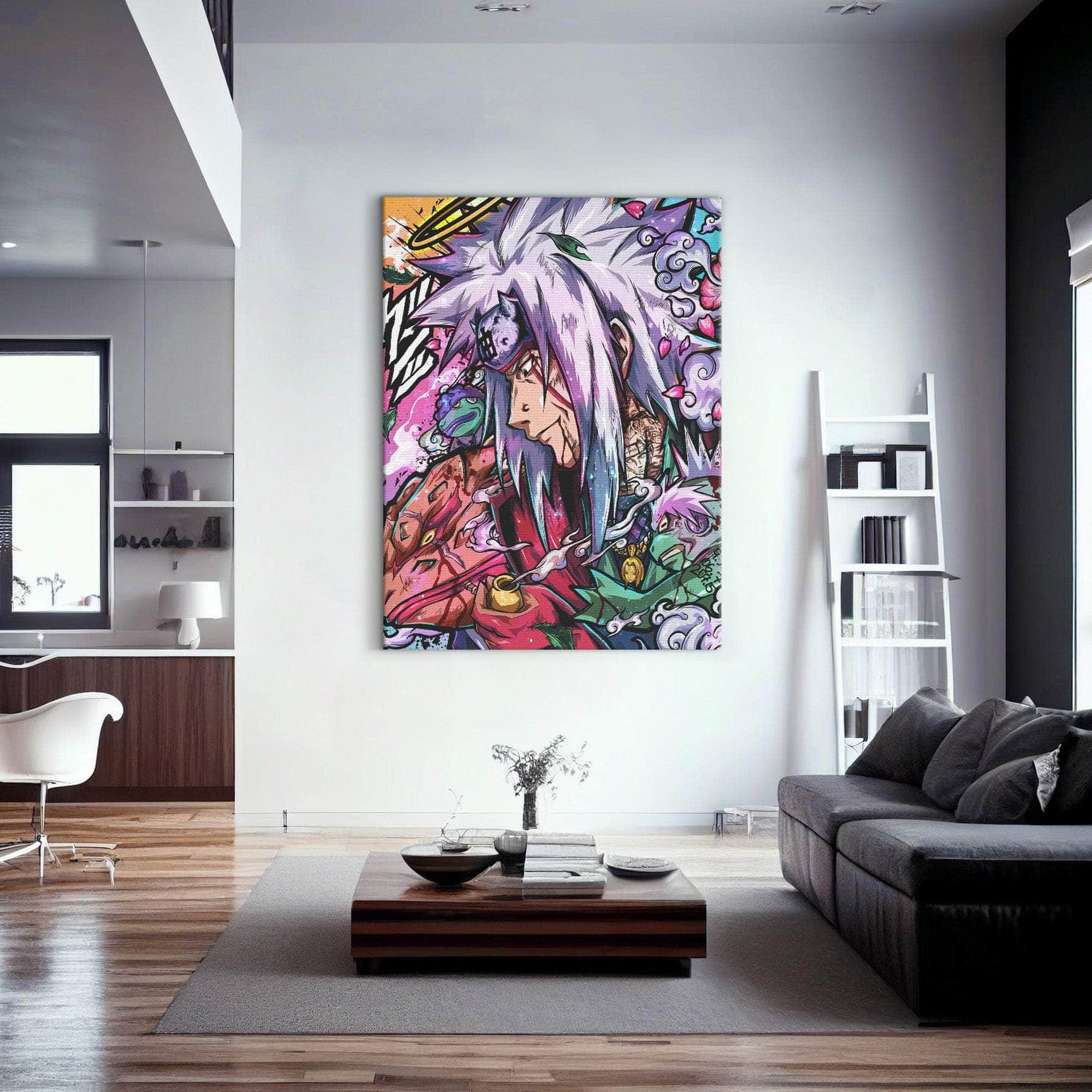 Jiraiya Tribute Wall Art