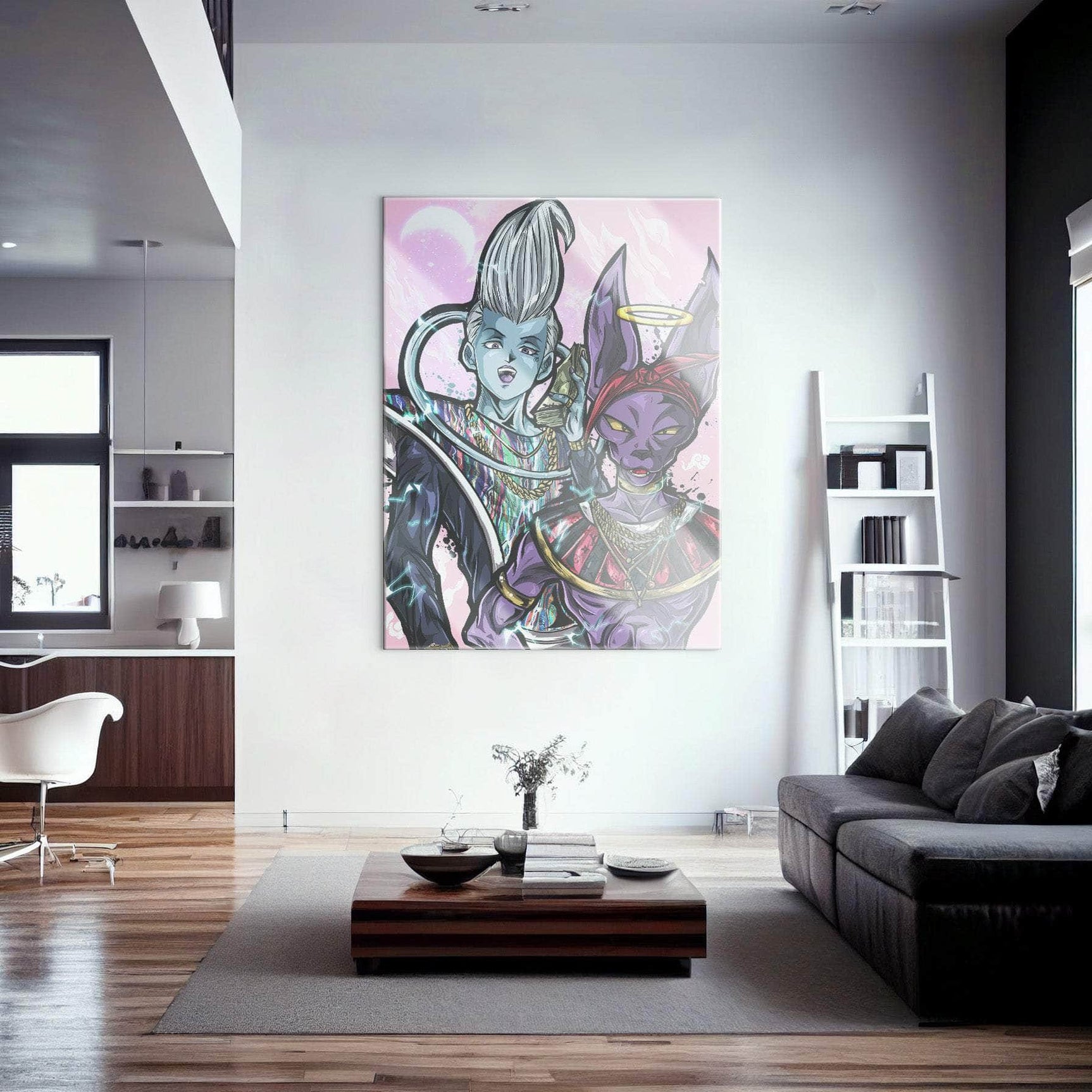 Berrus X Whis Wall Art