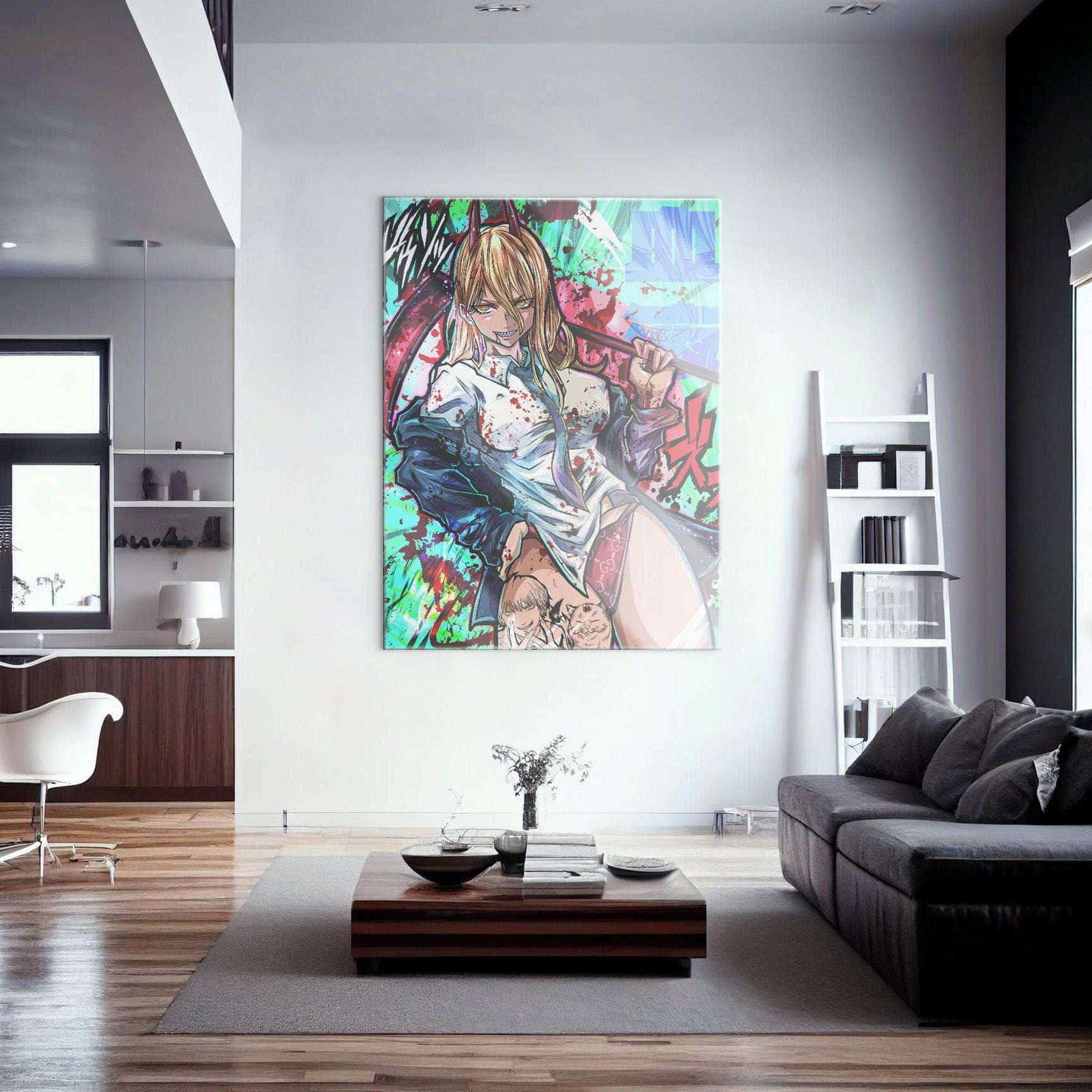 Power Chainsaw Man Wall Art
