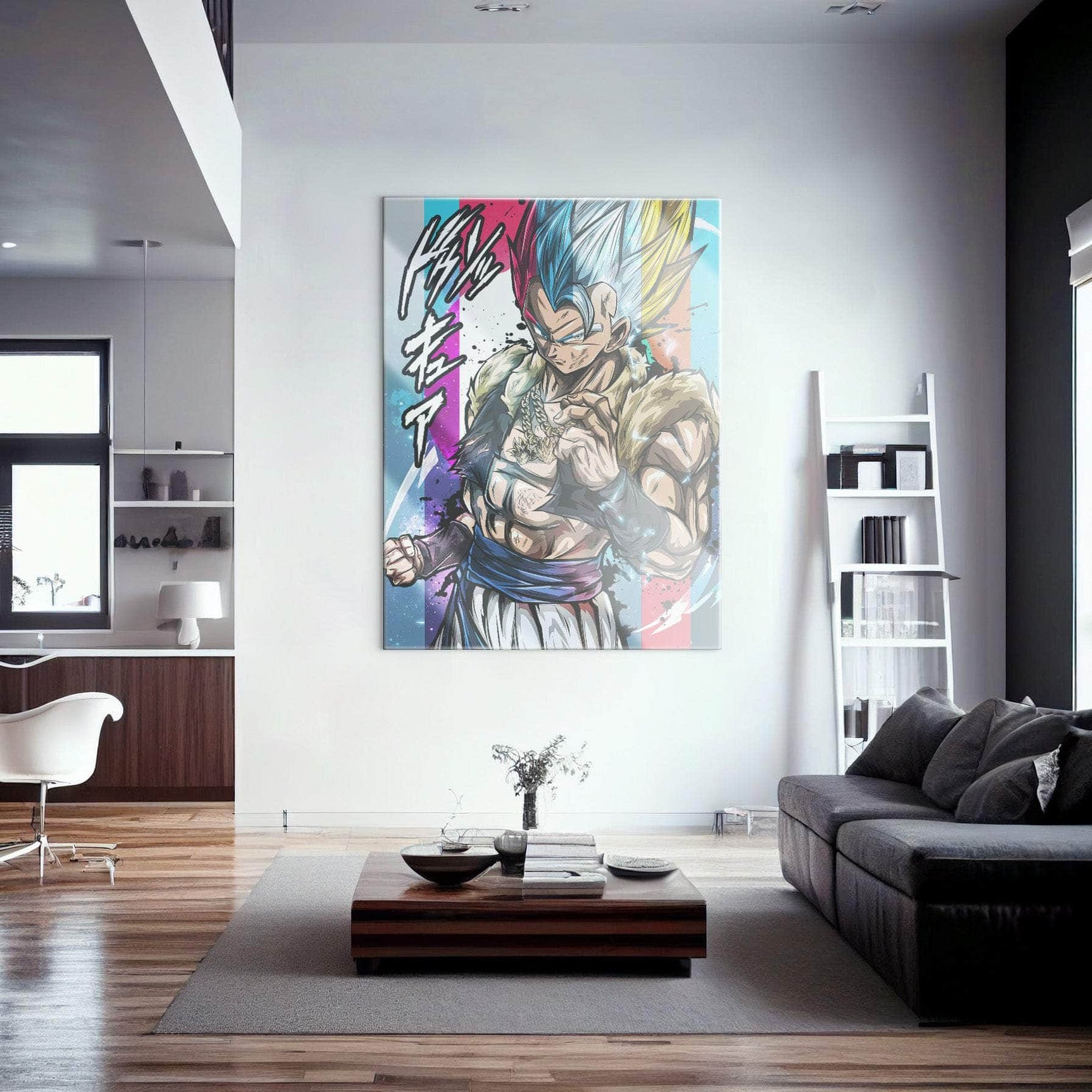 Gogeta All Forms Wall Art