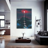 Lunar Dripping Wall Art