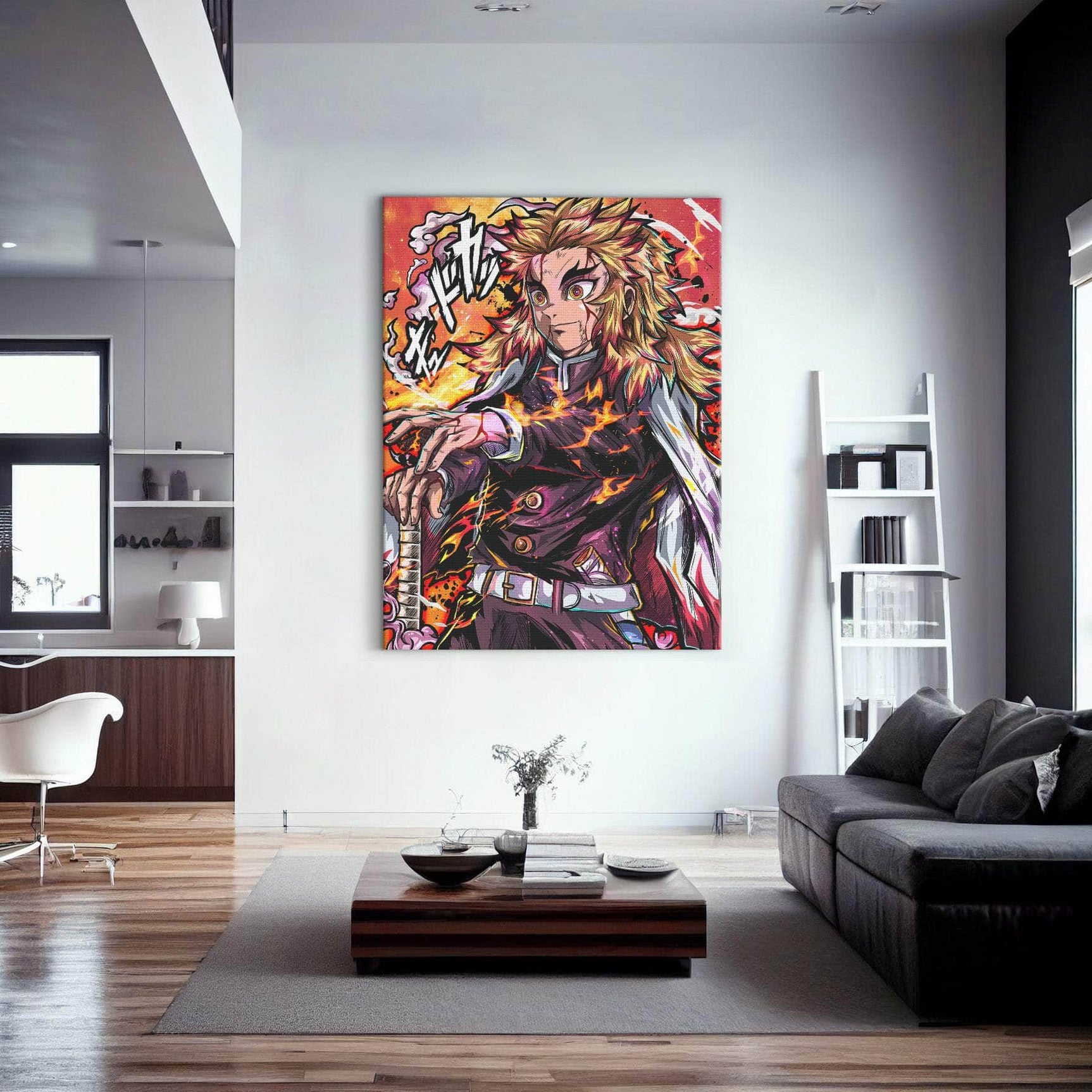 Rengoku Wall Art