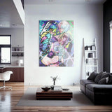 Lucy Cyber Punk Wall Art
