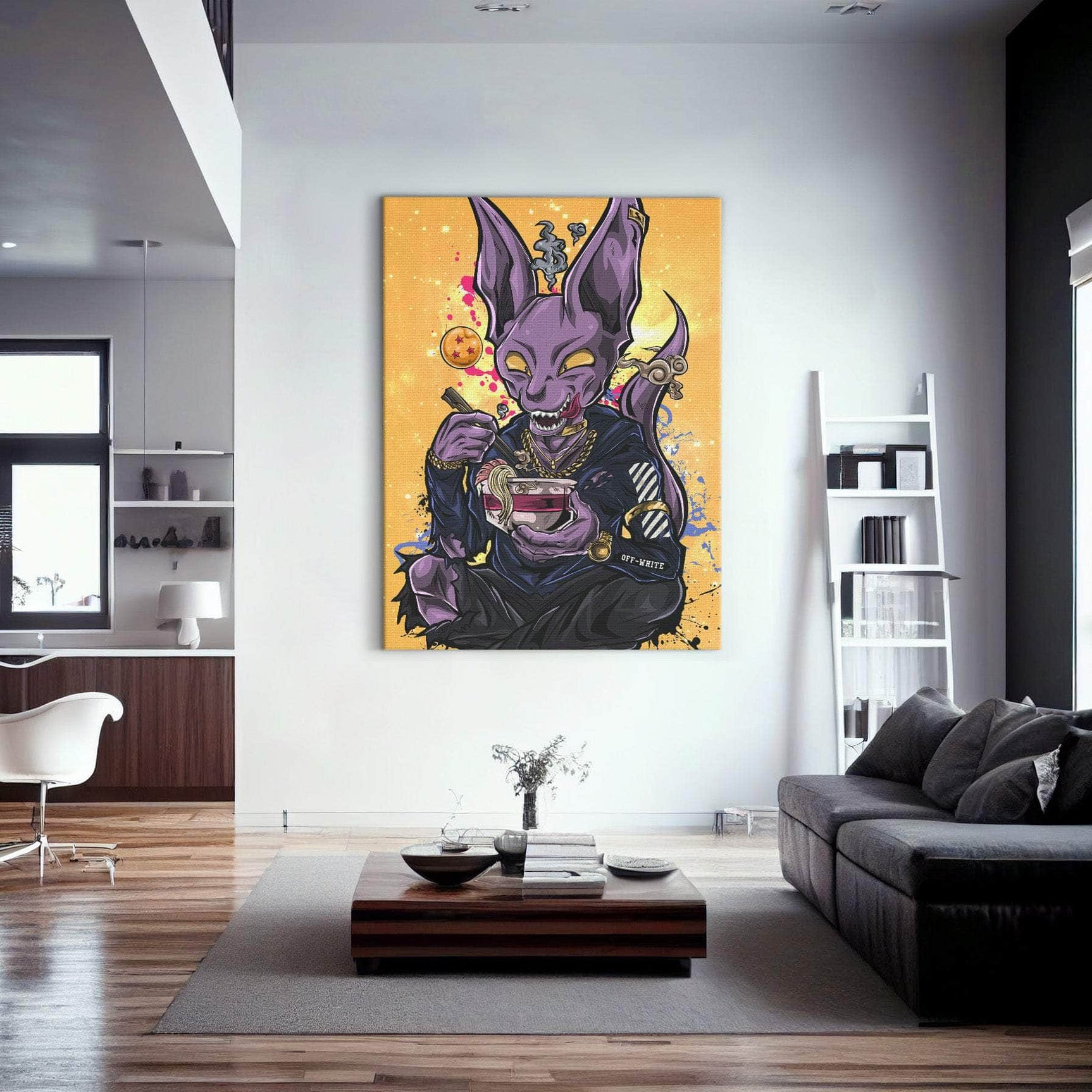 Beerus X Off White Wall Art