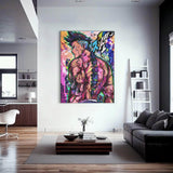 David Cyber Punk Wall Art