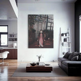Nezuko building Wall Art