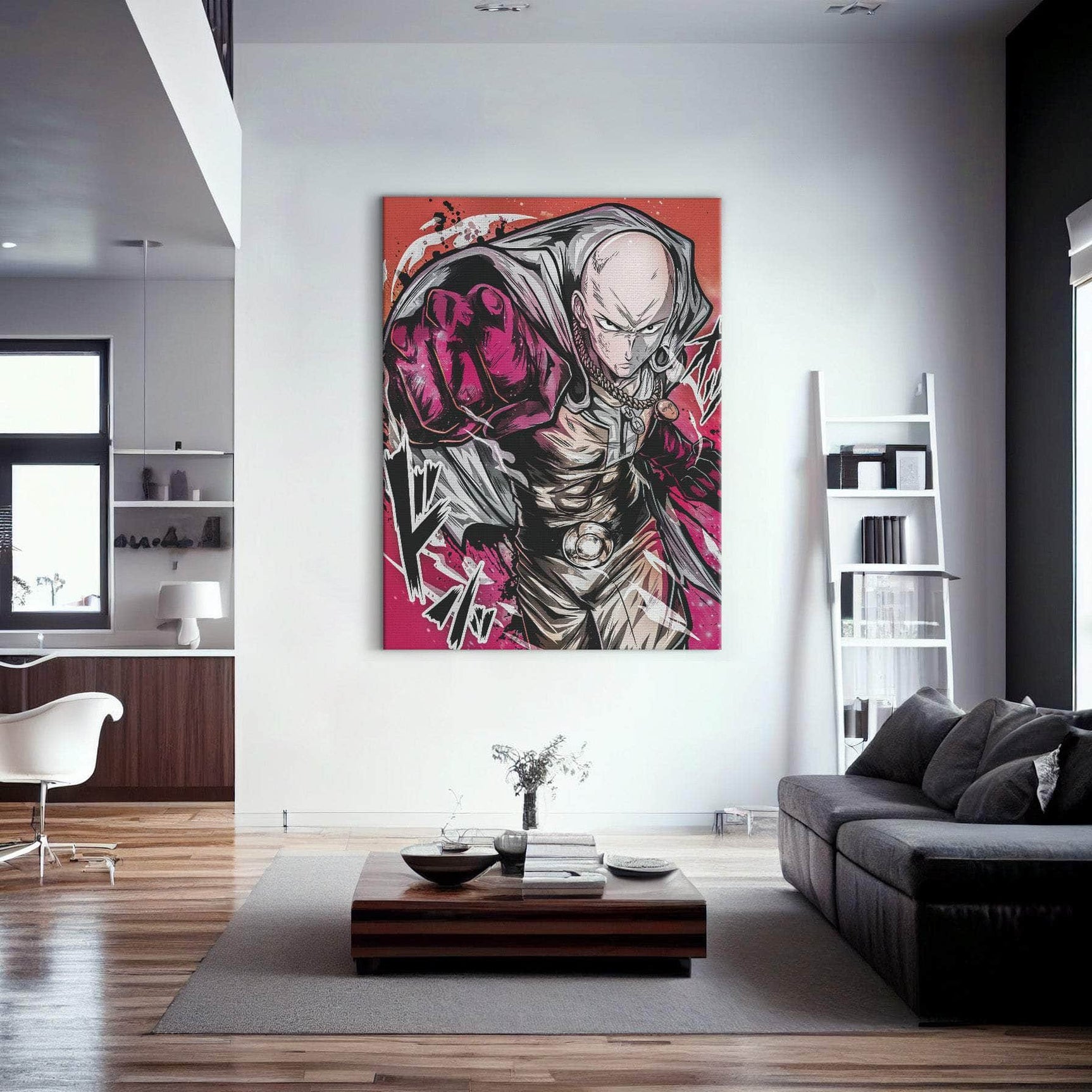 One Punch Warm Wall Art