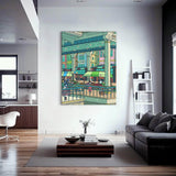 Bus Market Wall Art