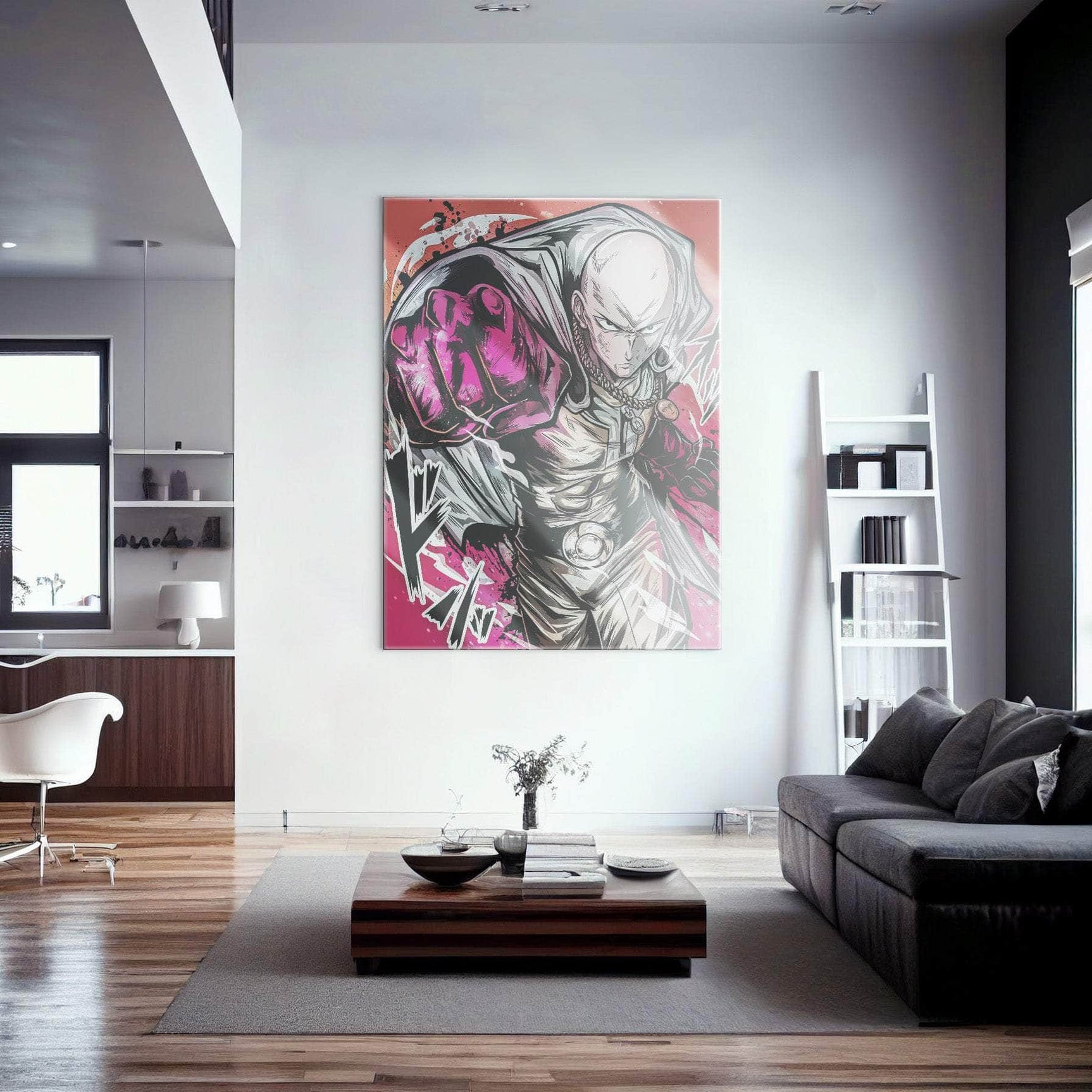 One Punch Warm Wall Art
