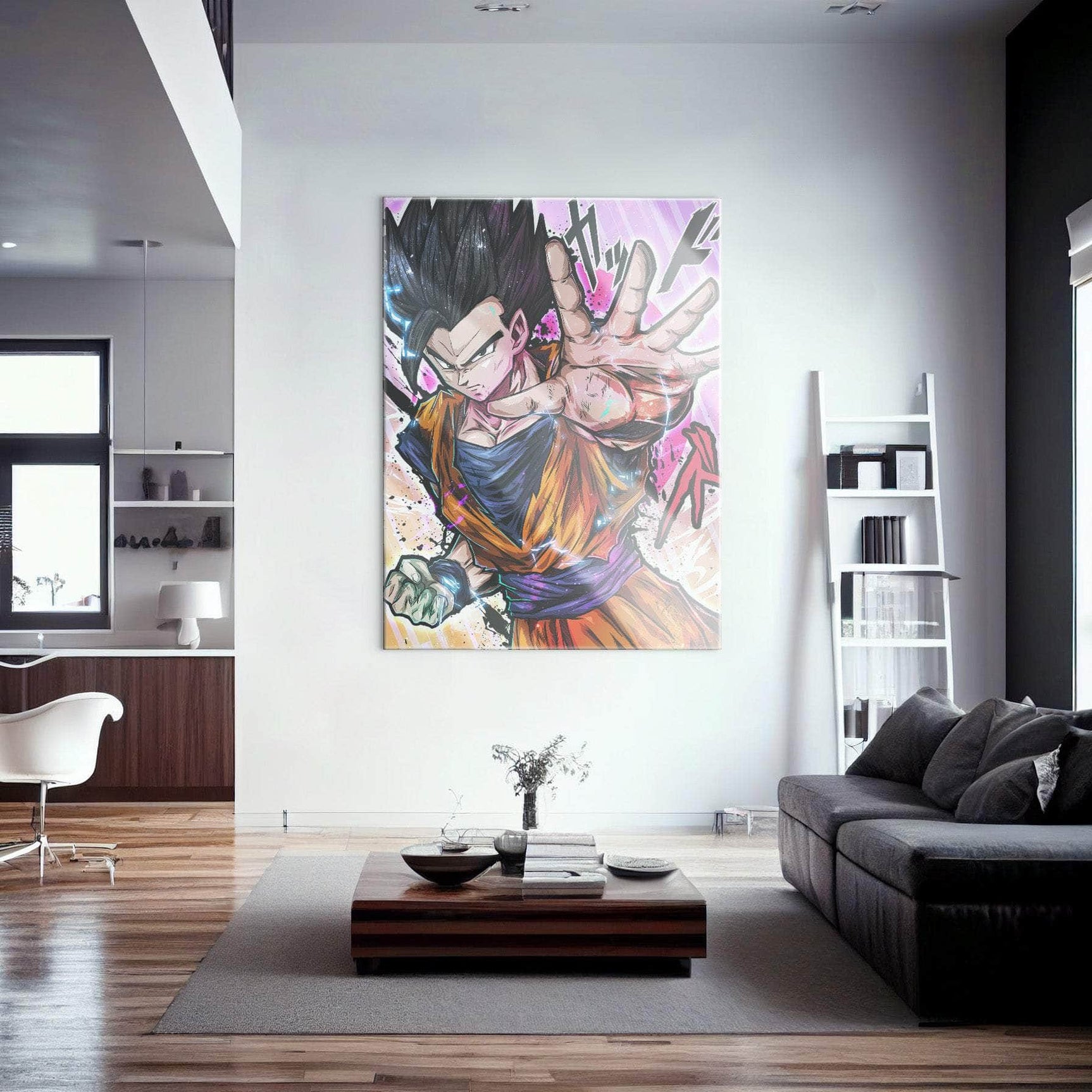 Gohan Earth Gear Wall Art