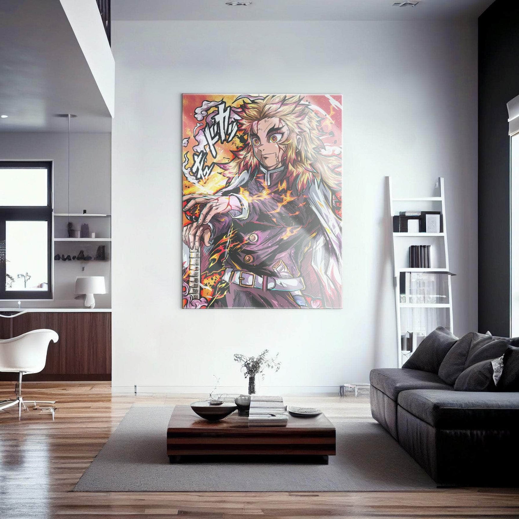 Rengoku Wall Art