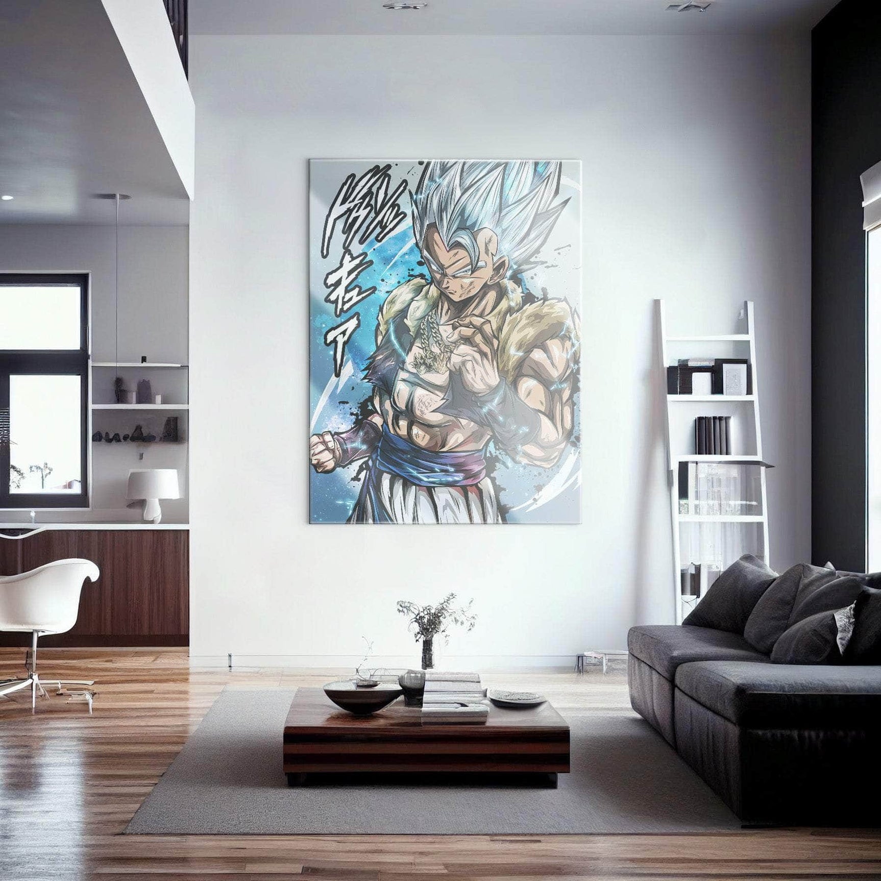 Gogeta Mastered Wall Art