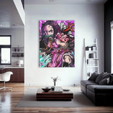 Nezuko Wall Art