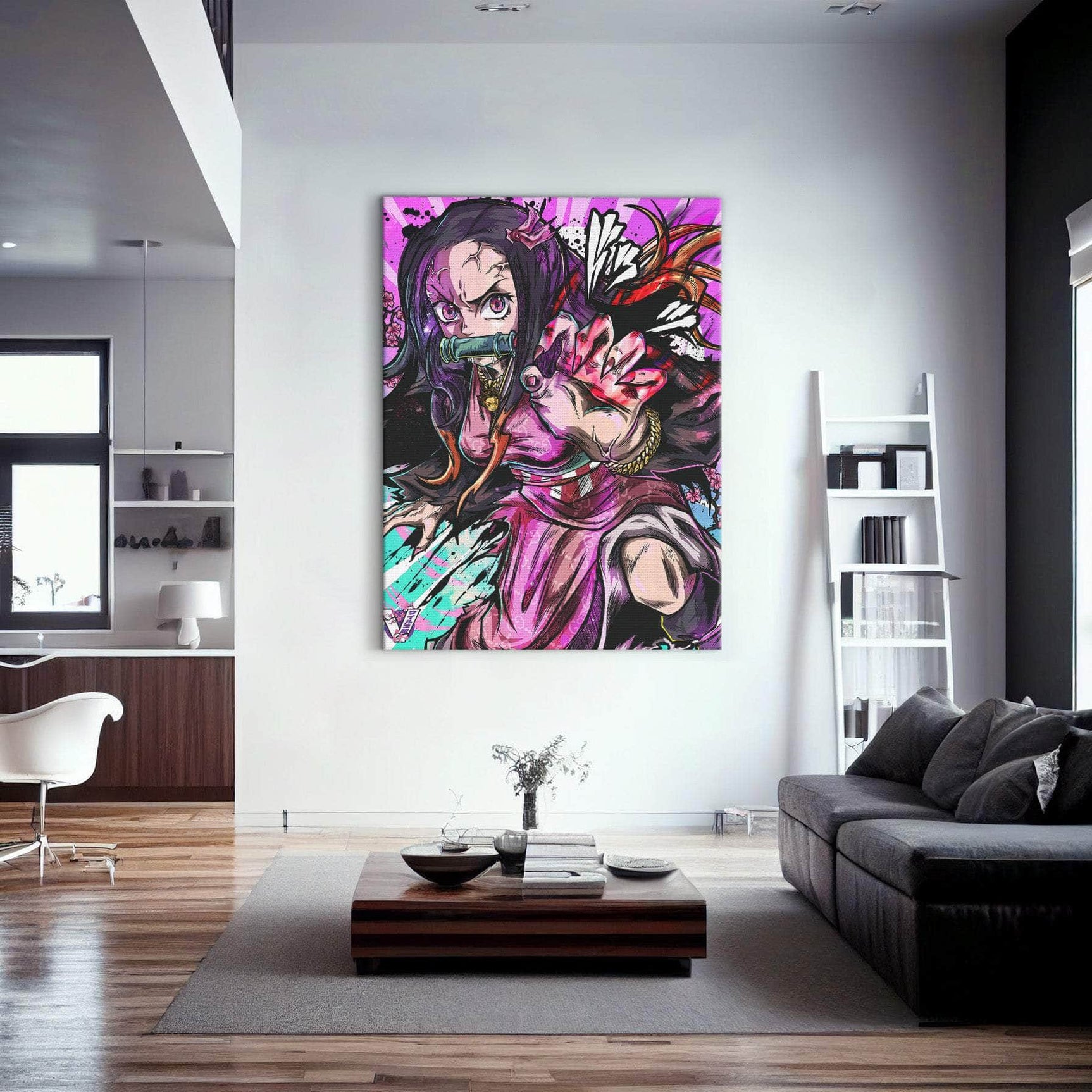 Nezuko Wall Art