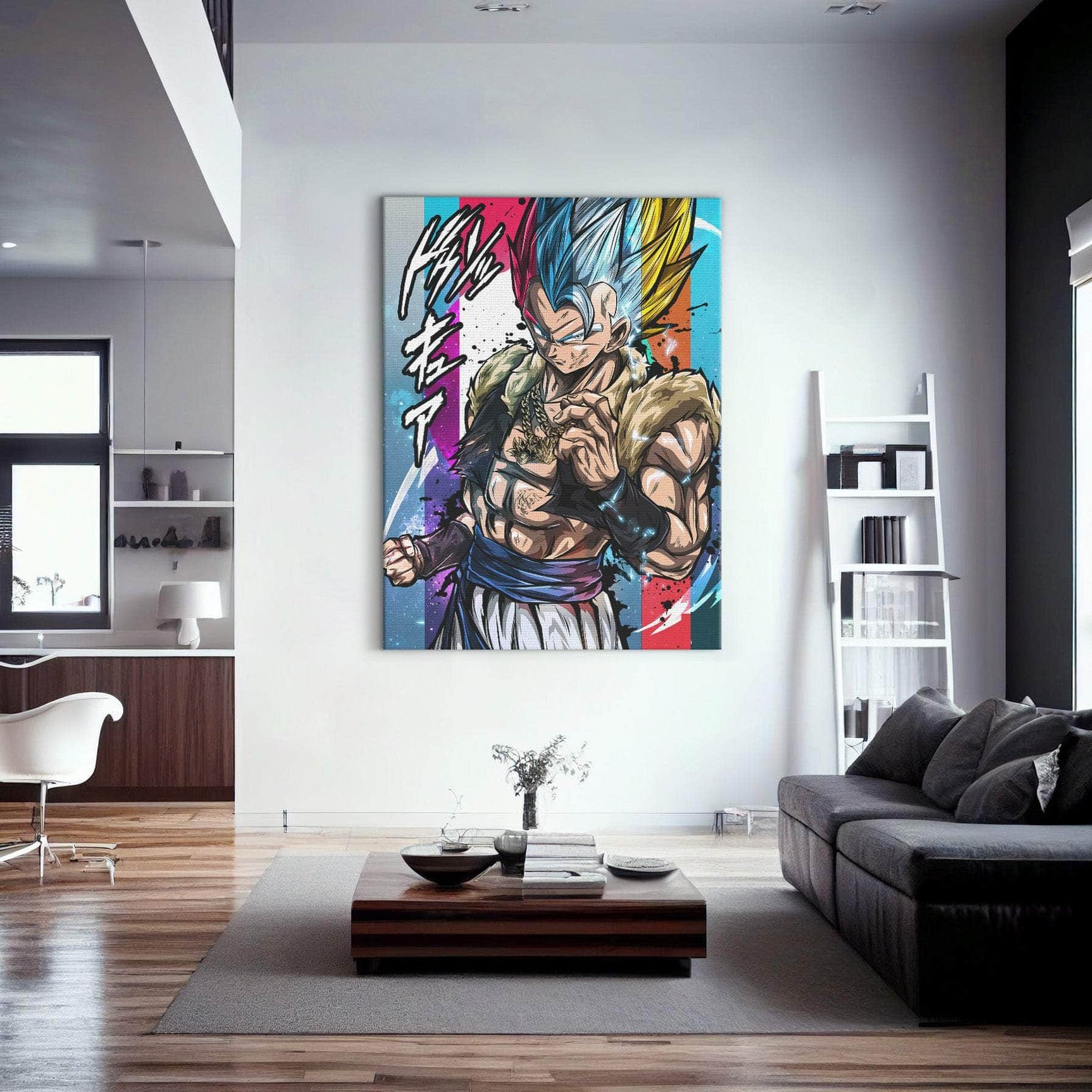 Gogeta All Forms Wall Art