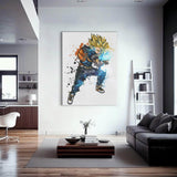 SS2 Goku Wall Art