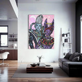Berrus X Whis Wall Art