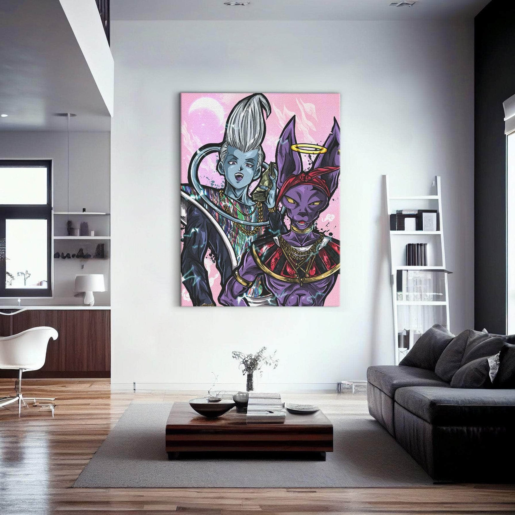 Berrus X Whis Wall Art
