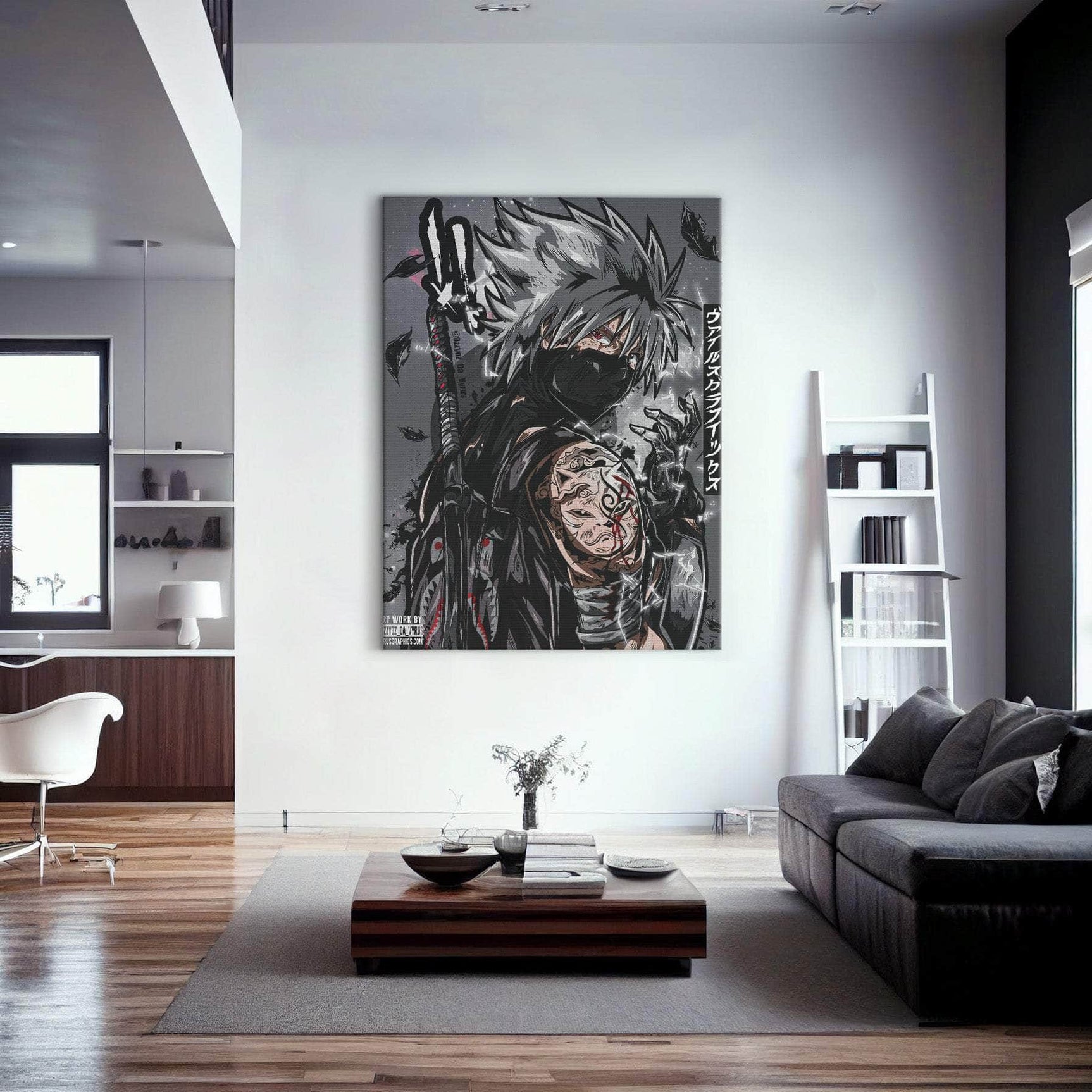Kakashi Warm Wall Art
