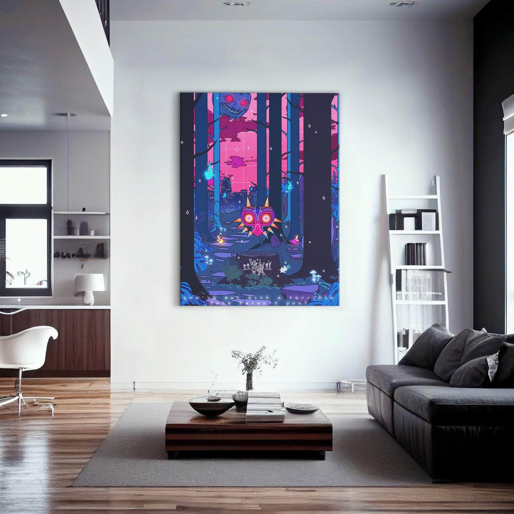 Majora S Mask V2 Wall Art
